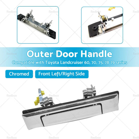 Toyota Landcruiser 60 70 75 78 79 80 Front Door Handle LH/RH (1980-2007)