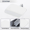 BMW 320i White Front Left Bumper Headlight Washer Nozzle Cover Cap