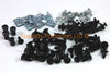 Yamaha Thunderace YZF 1000 Fairing Bolts Clips Black Aluminium (1996–1999)