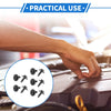 Toyota Highlander Screw 10 Pcs Car Fender Splash Shield Bumper Cover Screw