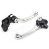 Suzuki RM125 RM250 RM85 Silver Pivot Brake Clutch Levers (2001-2023)