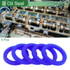Automotive Oil Seal 35x47x6mm 5 Pcs TPU Rotary Shaft Seal High Pressure