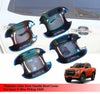 Isuzu D-Max Dmax 2 x Titanium Door Handle Bowl Covers (2020)