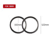 BMW 3 Series 2008-2011 2pcs Carbon Fiber Door Speaker Ring Cover Trim fit