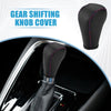 BMW 328i Faux Leather Black Red Blue Gear Shifting Knob Cover Lever Trim