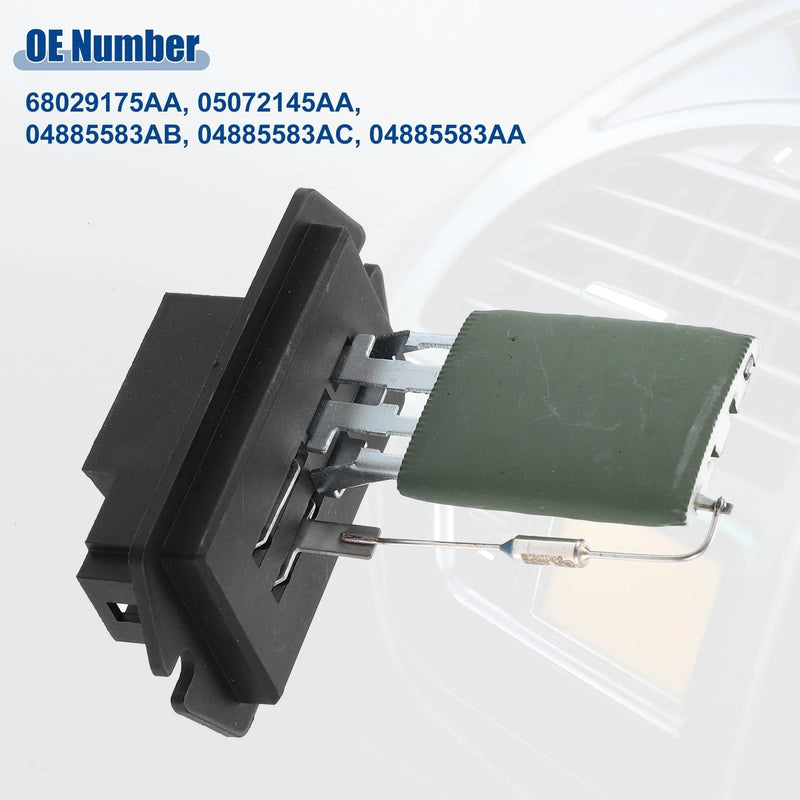 Chrysler Blower Motor Resistor Replacement HVAC
