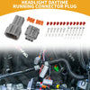 Nissan 6 Pin Headlight Daytime Running Connector Plug