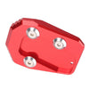 Yamaha MT09 (2013-2016) Red Kickstand Side Stand Extension Pad