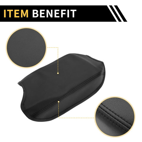 Ford Ranger Microfiber Leather Console Lid Armrest Cover (2001-2011)
