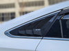 Hyundai Sonata Carbon Fiber Look Side Window Louvers (2015-2019)