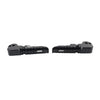 Honda Forza 750 Black Rear Footrests Passenger Pegs (2021-2023)