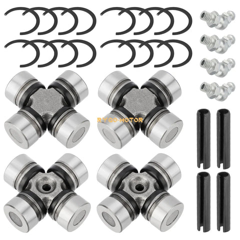 Polaris Ranger 500 700 800 Diesel-900 Front & Rear Prop Shaft U-Joint 4SET