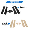 Dodge Charger 6 x Door Pillar Window Trim Black (2006-2010)