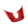 Kia Forte K3 (2019-2022) Red ABS Steering Wheel Button Trim Covers