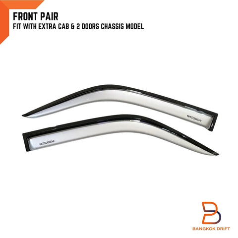 Mitsubishi Triton MK Visor Shield Wind Deflector (1997-2005)