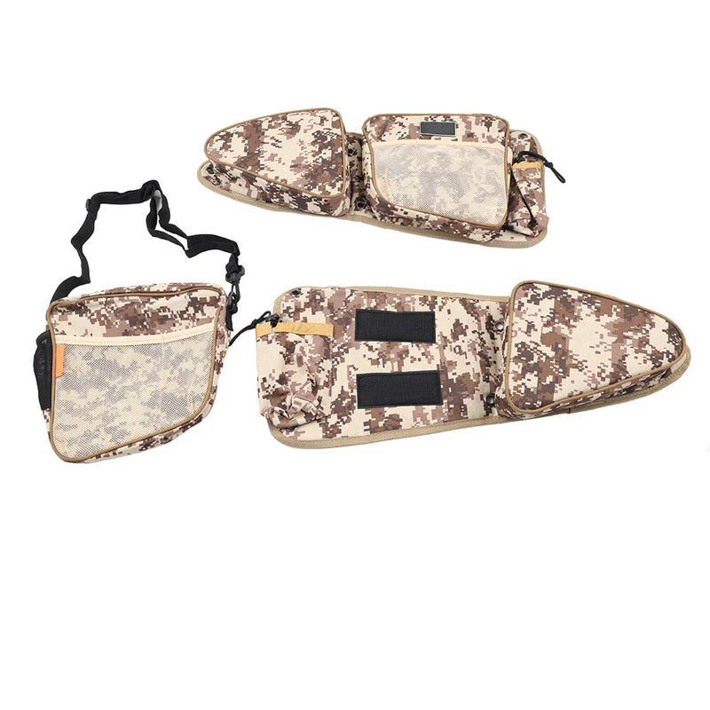 Polaris RZR XP 4 1000 Turbo S Front Side Door Storage Bags with Knee Pad (2014-2023)