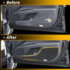 Toyota Camry Car Door Anti Kick Pad Sticker Scratch Protector (2018-2025)