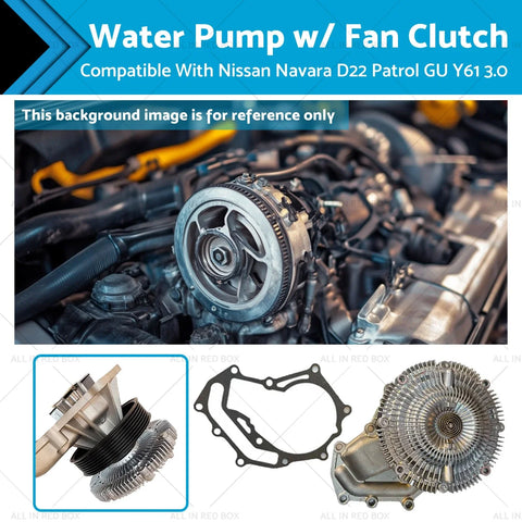 Nissan Navara (2001-2007) D22 3.0 Diesel Water Pump Fan Clutch Assembly
