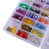 Car 242Pc Medium & Small Fuse Holder Assortment