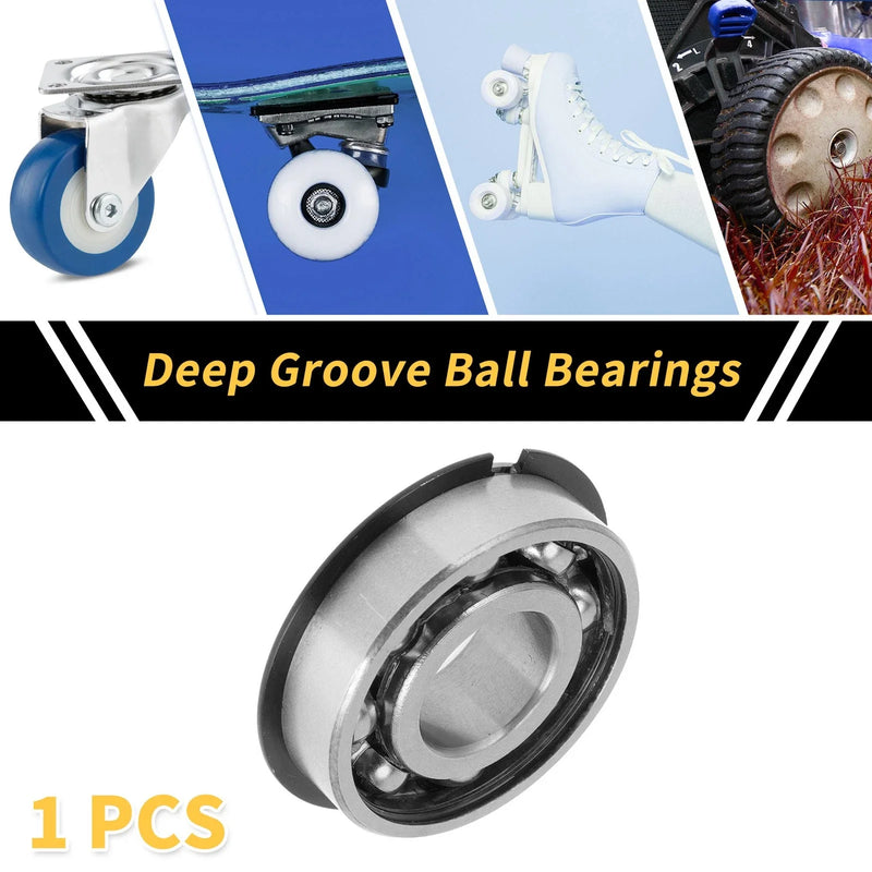 Scooter Wheel 6203NR / 17x40x12mm / Deep Groove Ball Bearings P5