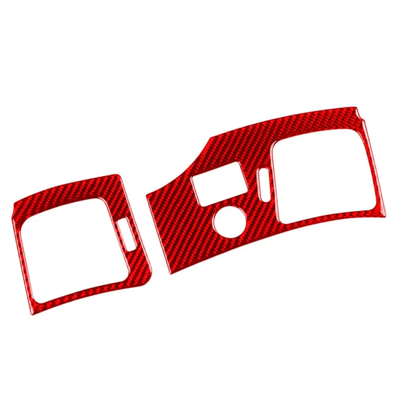 Cadillac CTS Carbon Fiber Red Interior Side Air Vent Cover Trim (2008-2013)