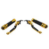 Suzuki GSXR750 Gold Extendable Brake Clutch Levers & Handlebar Grips