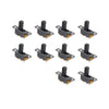 PCB Panel - 2 Position On / Off SPDT 10 x Mini Vertical Slide Switch
