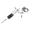Harley Sportster Chrome 1-1/4" Adjustable Highway Short Mount Foot Pegs (2004-2023)