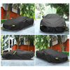 Chevrolet Corvette C8 with Zipper Black Waterproof Car Cover (2020 - 2022)