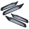 Honda Civic 4 x Carbon Fiber Window Switch Armrest Covers (2022-2023)
