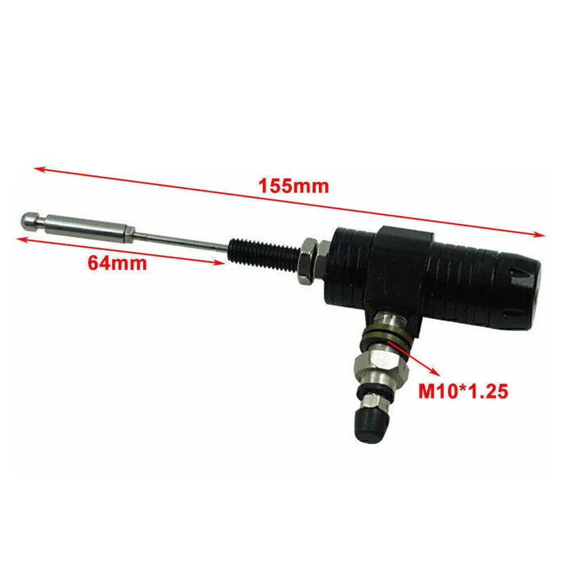 Universal Motorcycle Blue Hydraulic Clutch Master Cylinder Rod Brake Pump