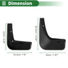 Kia KX3 Mud Flaps Splash Guards (2015-2019)