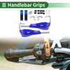 Motorcycle 1 x Blue Hand Grips Cover