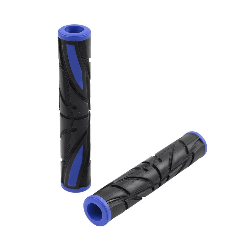 GZ Blue Motorbike Brake Clutch Lever Grips Rubber Sleeve Cover
