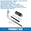 Honda XR50 CRF50 Exhaust Muffler Silencer Pipe 1.1 Inch (2000-2023)