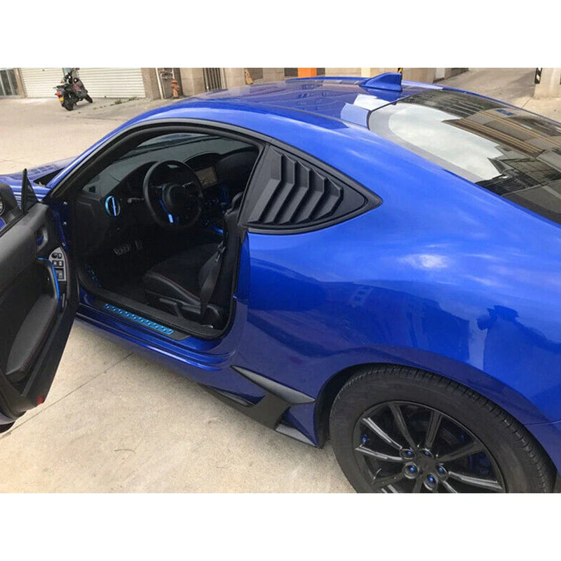Toyota 86 Subaru BRZ Rear Side Window Louver Vent Covers (2012-2023)
