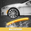 Dodge Front & Rear LED Amber/Red Side Marker Lights