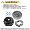 Honda Foreman 500 TRX500 Rear Brake Drum & Cover w/Brake Shoes (2005–2013)