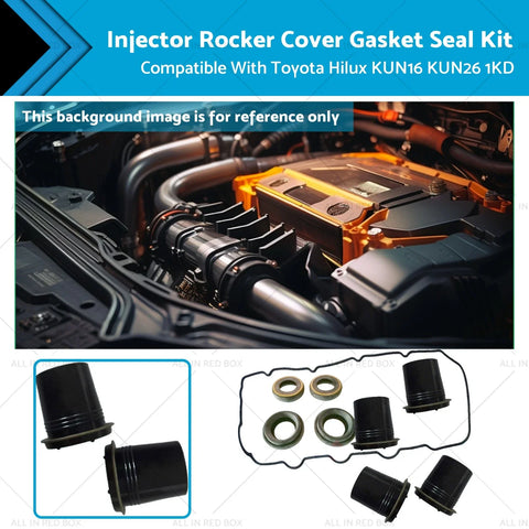 Toyota Hilux KUN16 KUN26 Injector Rocker Cover Gasket Seal (2005-2015)