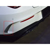 Benz CLA250 CLA35 Rear Bumper Splitter Spoiler Canards Flaps (2014-2023)