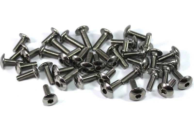 Honda CB125 2 x Stainless Steel Screws & Clips