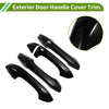 Kia K5 LX LXS (2020-2025) Gloss Black 1 Set Exterior Door Handle Cover Trim