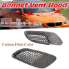 BMW E90 E91 E92 E93 2 x Bonnet Vent Hood Carbon Fiber M3 Type (2005–2013)