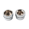 Harley Touring Road King Electra Glide Front Axle Cap Nut Covers (2000-2007)