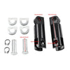 Harley Sportster, Touring, Softail, Dyna Male Mount Foot Peg Extensions (2004-2023)