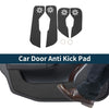 Nissan Rogue (2022-2025) Black Car Door Anti Kick Pad Sticker Protector