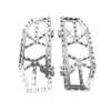 Harley Electra Glide Chrome Rider Driver Floorboards Foot Pegs