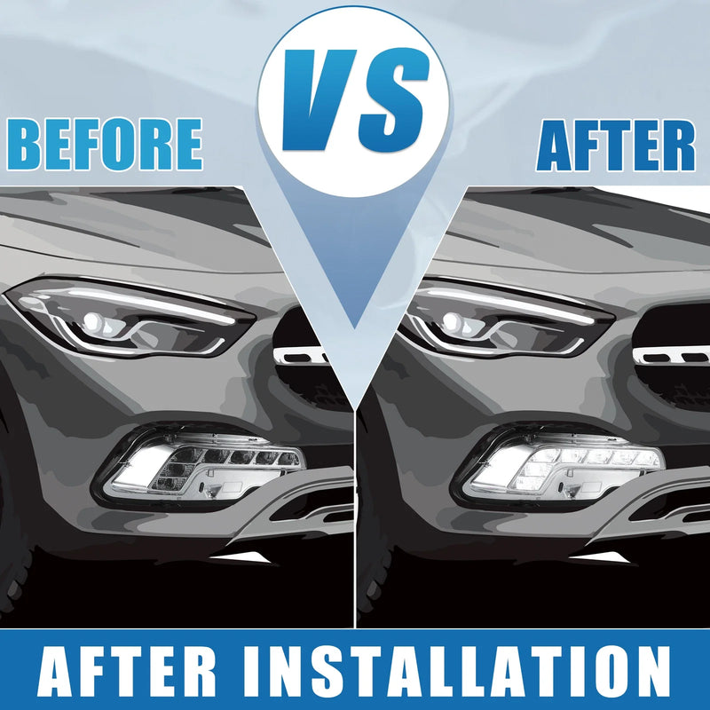 Mercedes LED Daytime Running Lights
