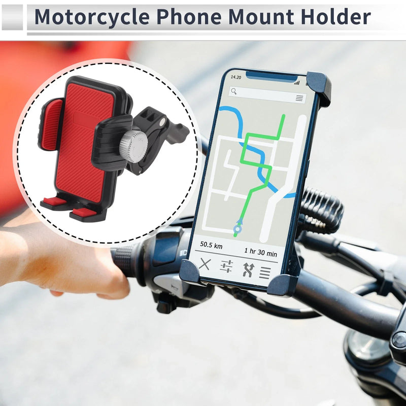Motorcycle Motorcycle Phone Mount Holder Handlebar Mount 4.7-7.2 inch
