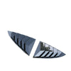 Tesla Model 3 Rear Side Window Louver Shutter Cover CF Style (17–23)